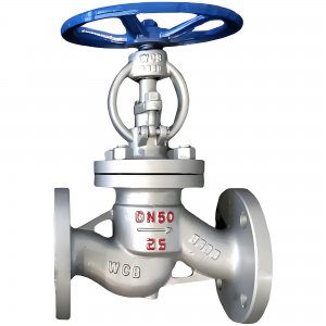 截止閥J41H-25\DN50介質(zhì)為高溫蒸汽及水，溫